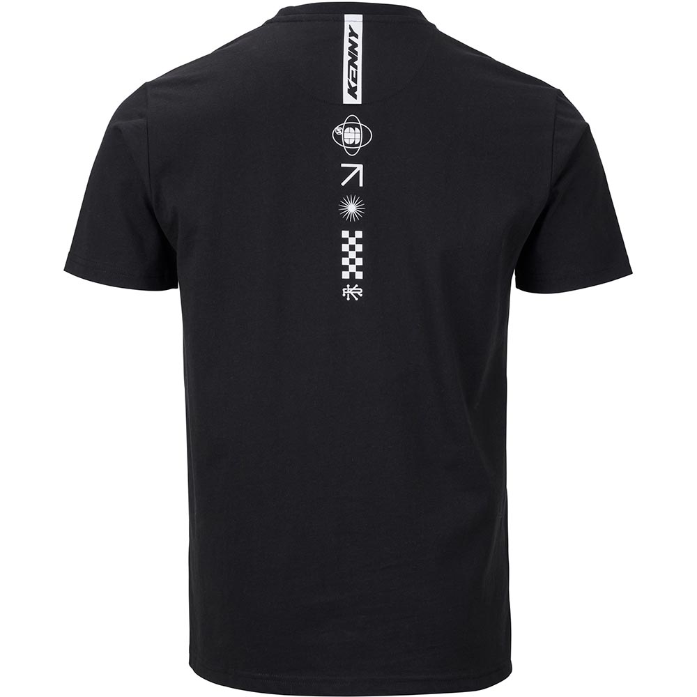 Kenny - T-shirt Meta Noir / Blanc