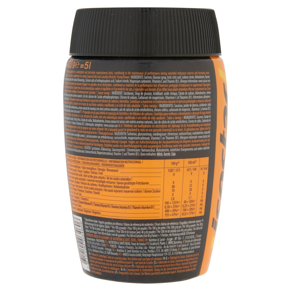 3x Isostar Hydrate & Perform Orange400 gr