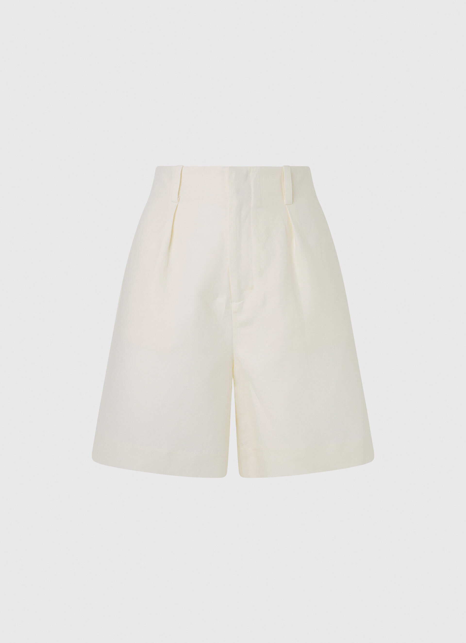 BERMUDA FLUID FABRIC - branco mousse