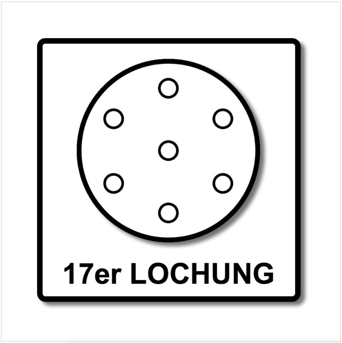 Festool schuurzool ST-STF D150/17FT-M8-W-HT met StickFix-technologie ( 498987 )