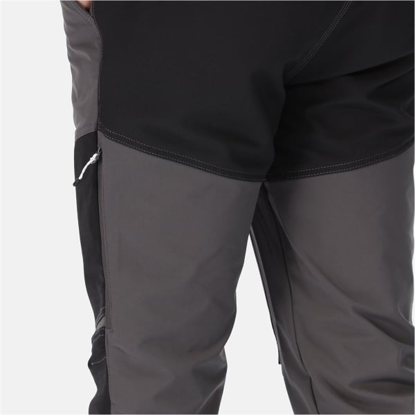 Pantalon randonnée REGATTA QUESTRA IV DARK GREY/BLACK