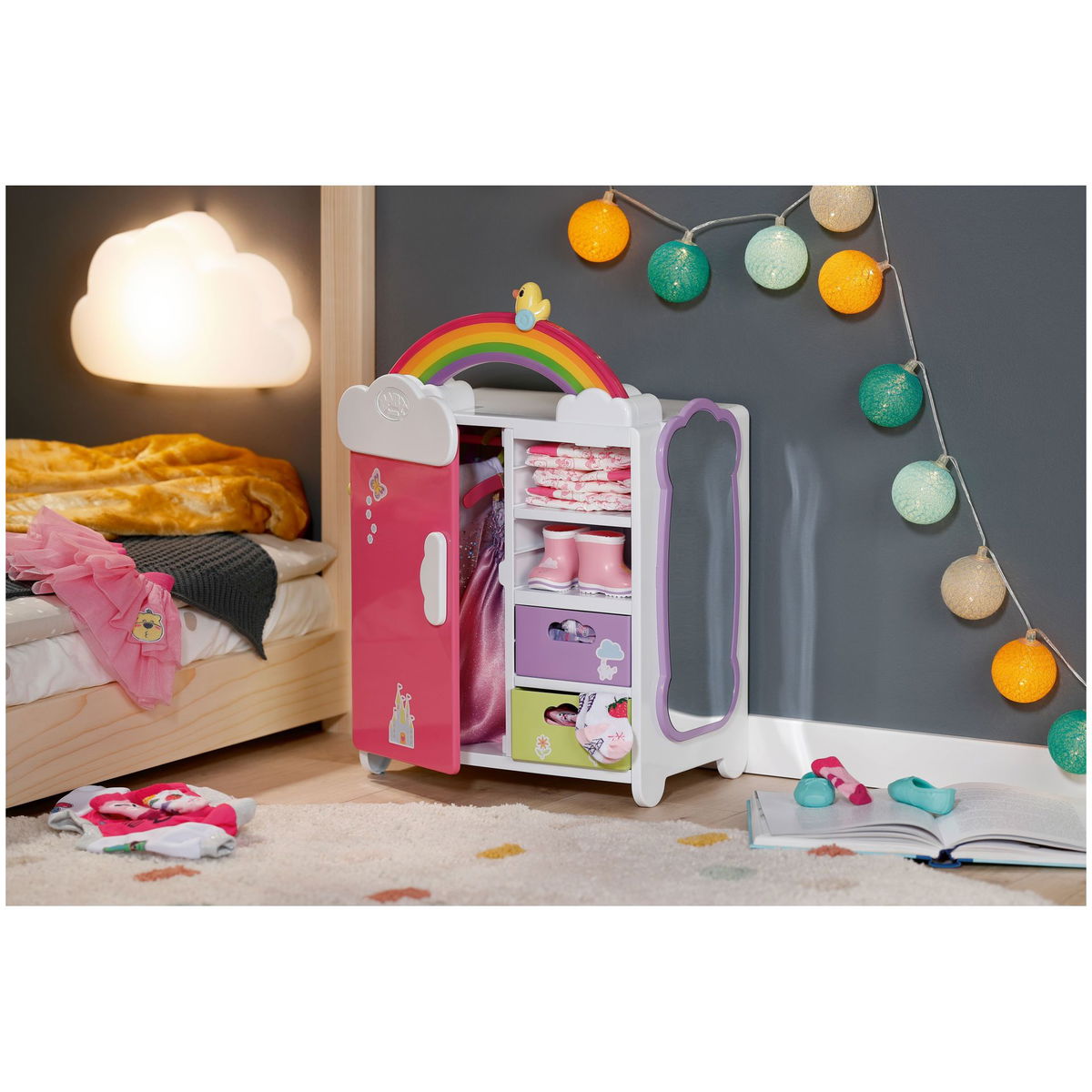 BABY bornBABY born   Regenbogen Schrank