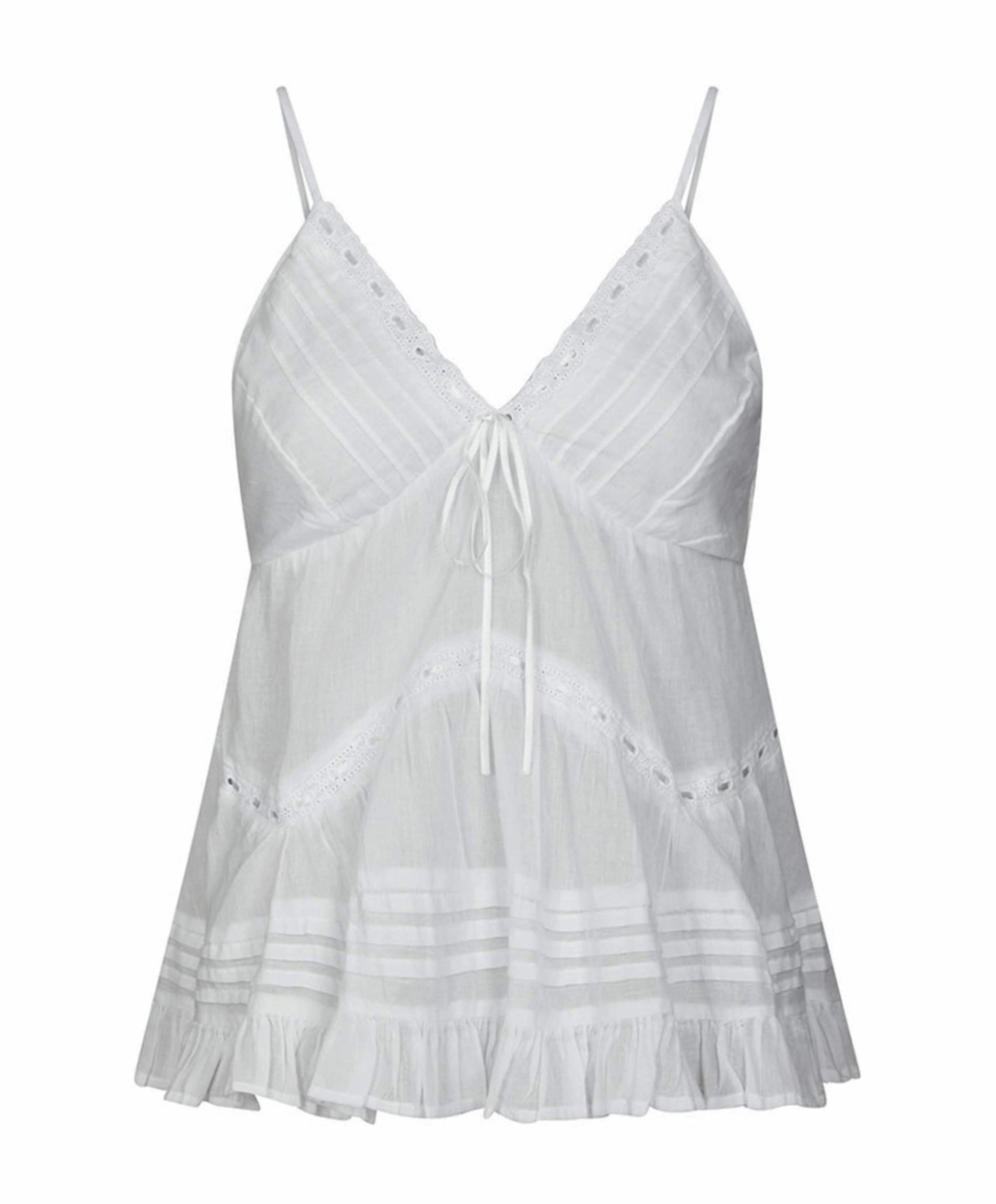 Neo Noir Dames top wit