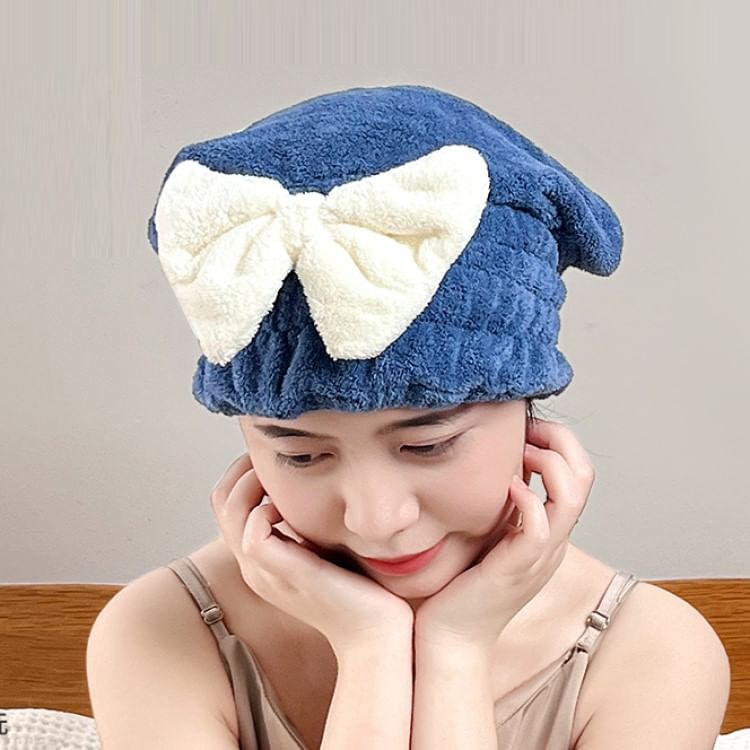 Porcini - Set van 2: Bow Coral Fleece Haardrooghanddoek