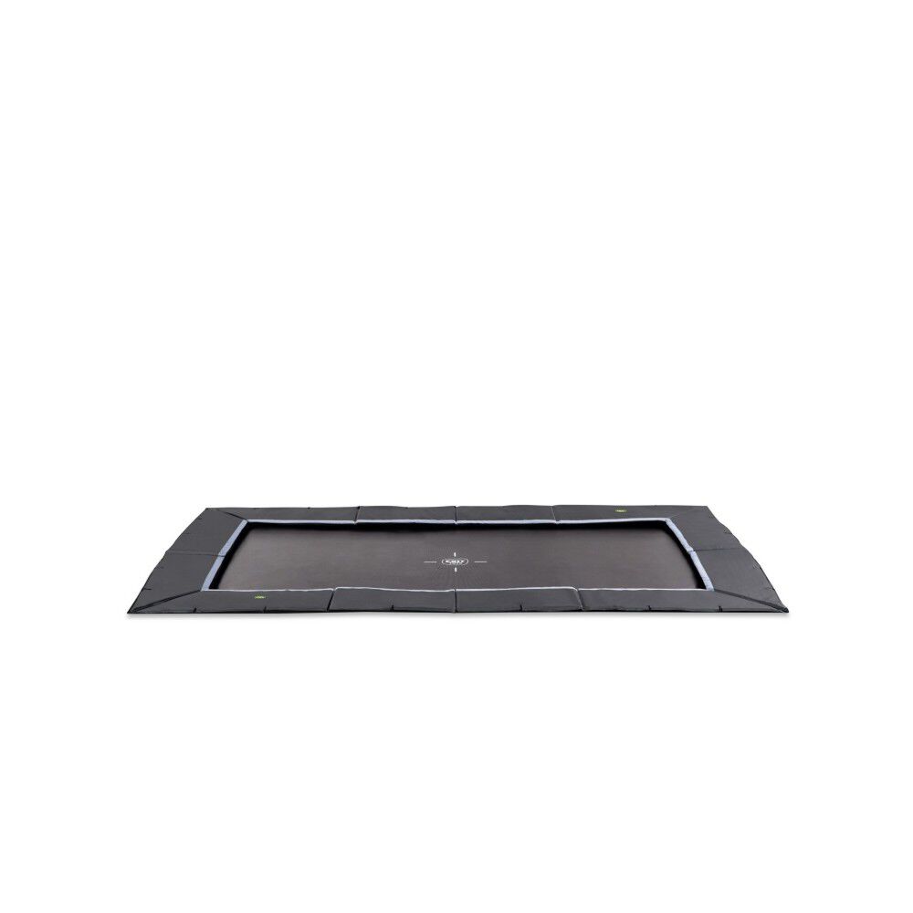 EXIT Dynamic groundlevel - Trampoline - Zwart - 1x305x519 cm