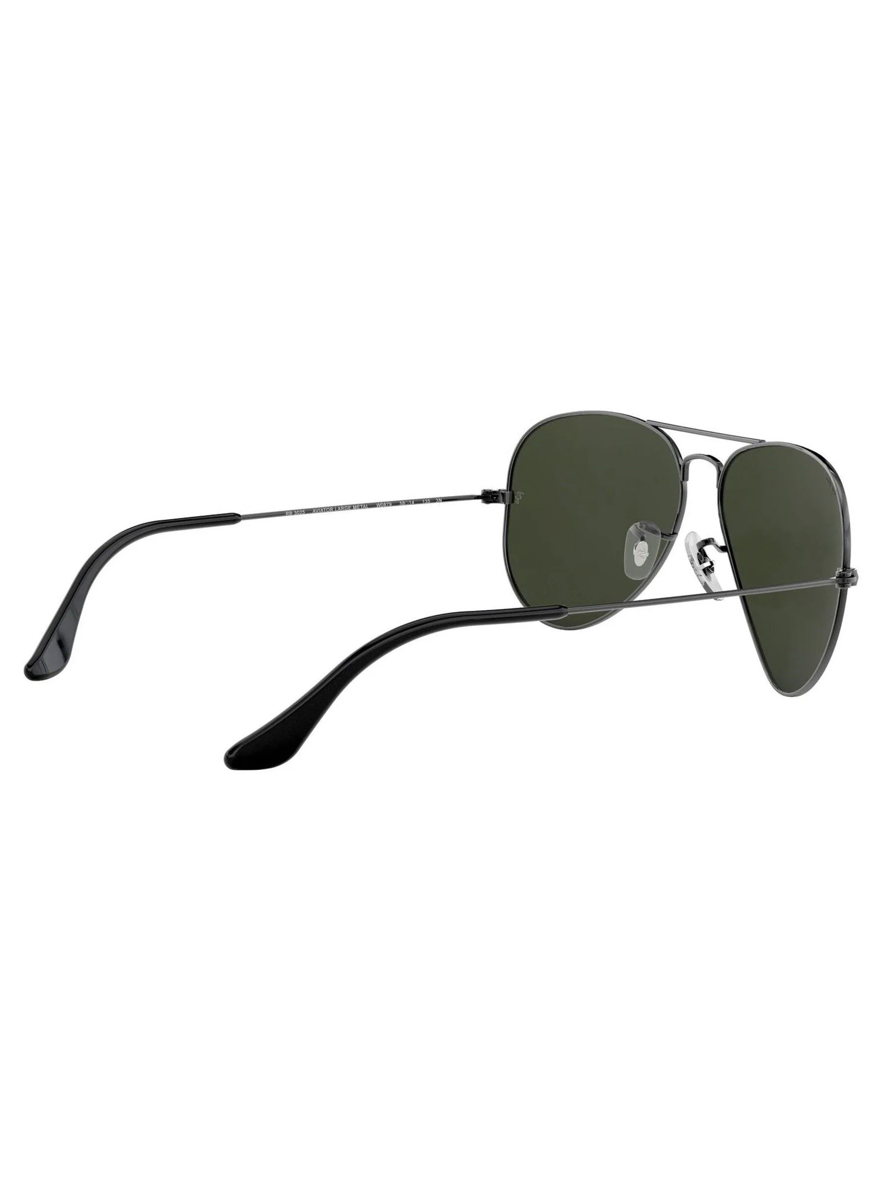 Staalgrijs met donkergroene glazen - Ray-Ban® pilotenzonnebril