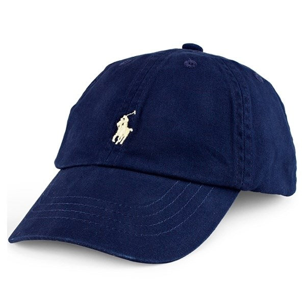 Baby Boy Cap Navy - Polo Ralph Lauren → Luksusbaby.dk