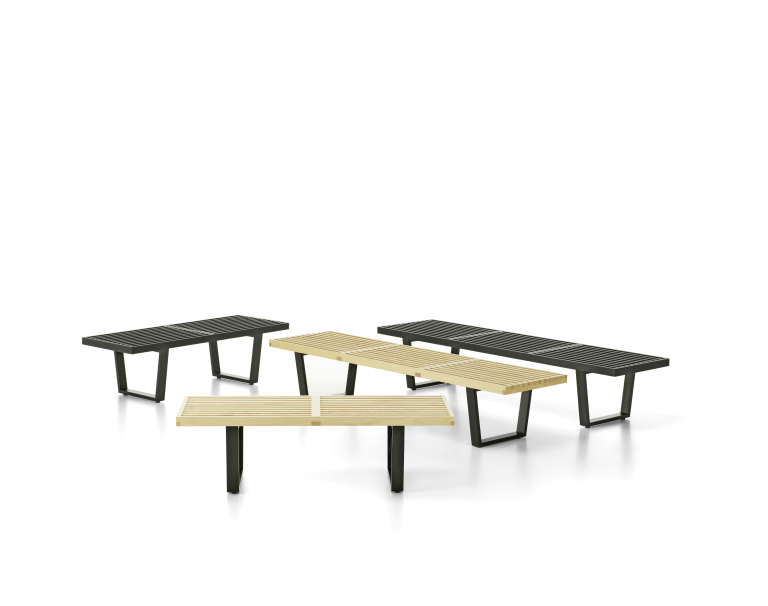 Vitra Nelson Bench salontafel zwart medium