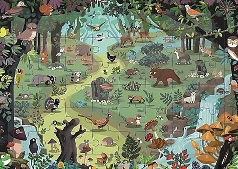 PUZZLE 48 PIECE LA FORET