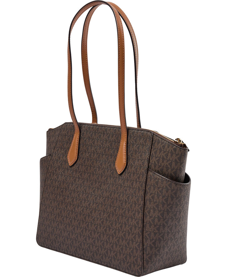 Michael Kors MD TZ TOTE Brn/acorn