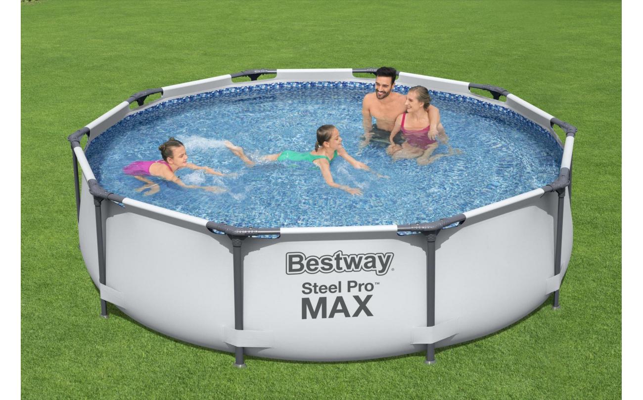 56408 Steel Pro Max 305x76cm framezwembad met pomp