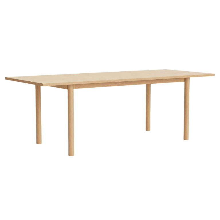 Hay Annex tafel 220x90 gelakt eiken