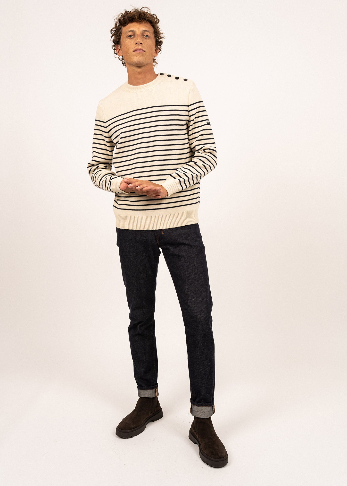 Pull marin rayé Binic