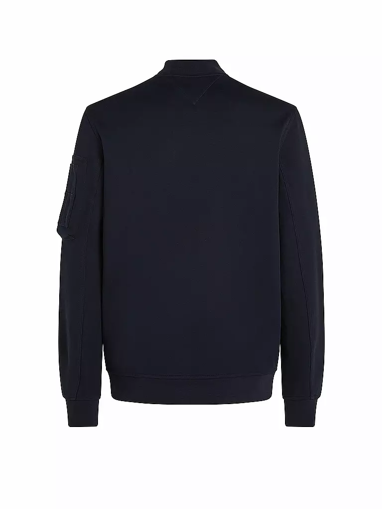 TOMMY HILFIGER Sweatjacke blau