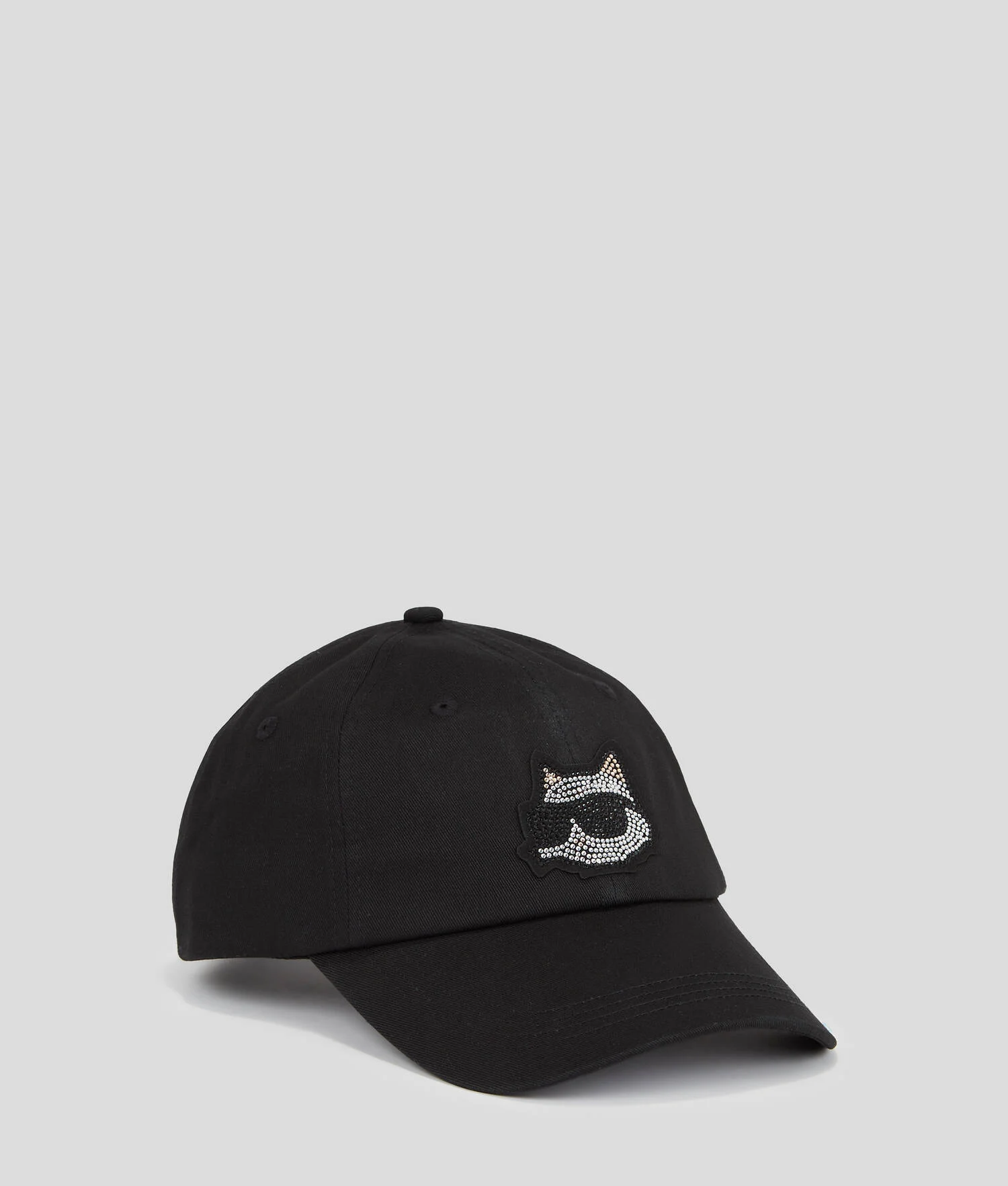 CASQUETTE AVEC MOTIF CHOUPETTE EN STRASS K/IKONIK