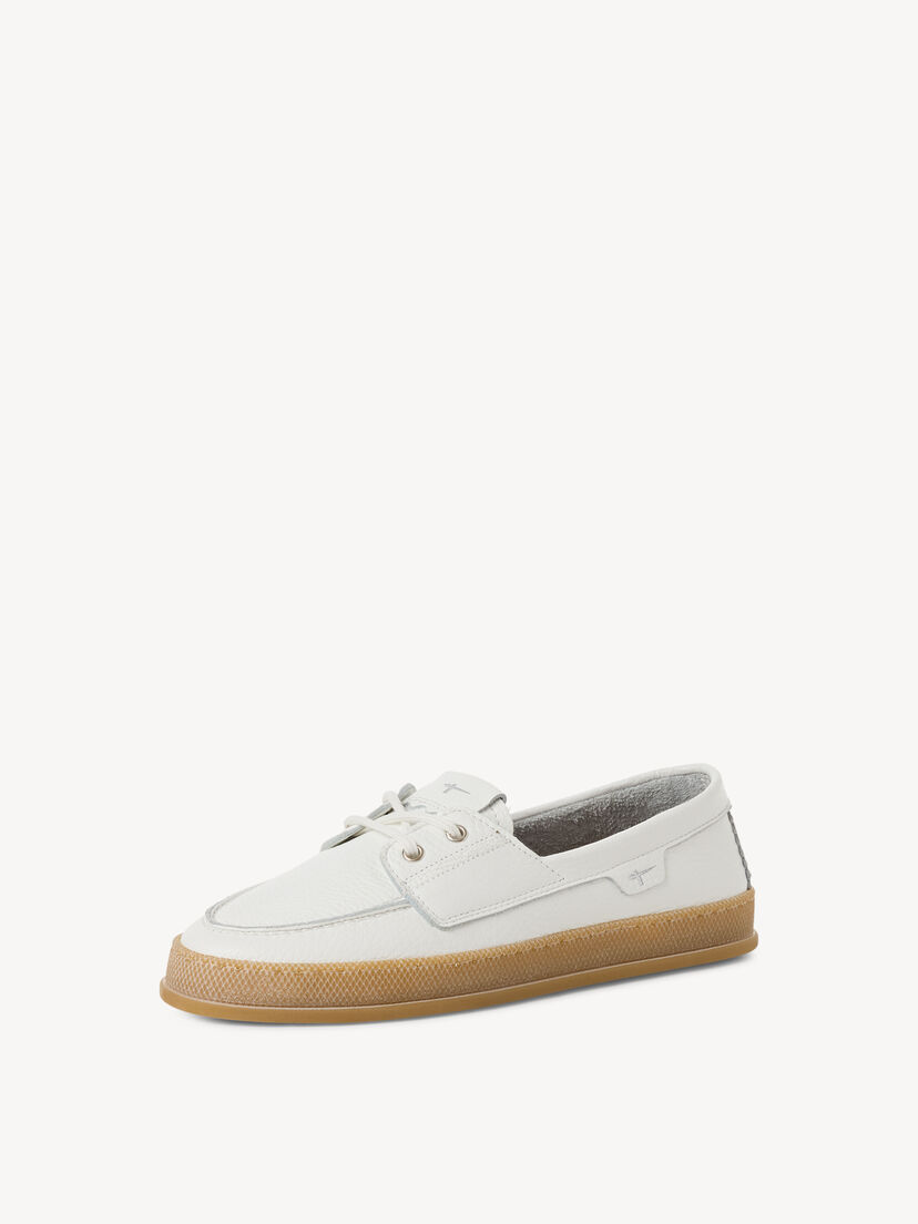 Leren Mocassin - wit