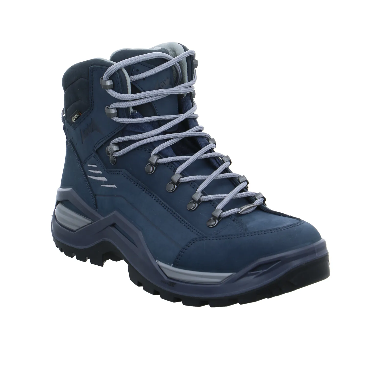 LOWA Walking + Outdoor Blau Leder  Gore-Tex