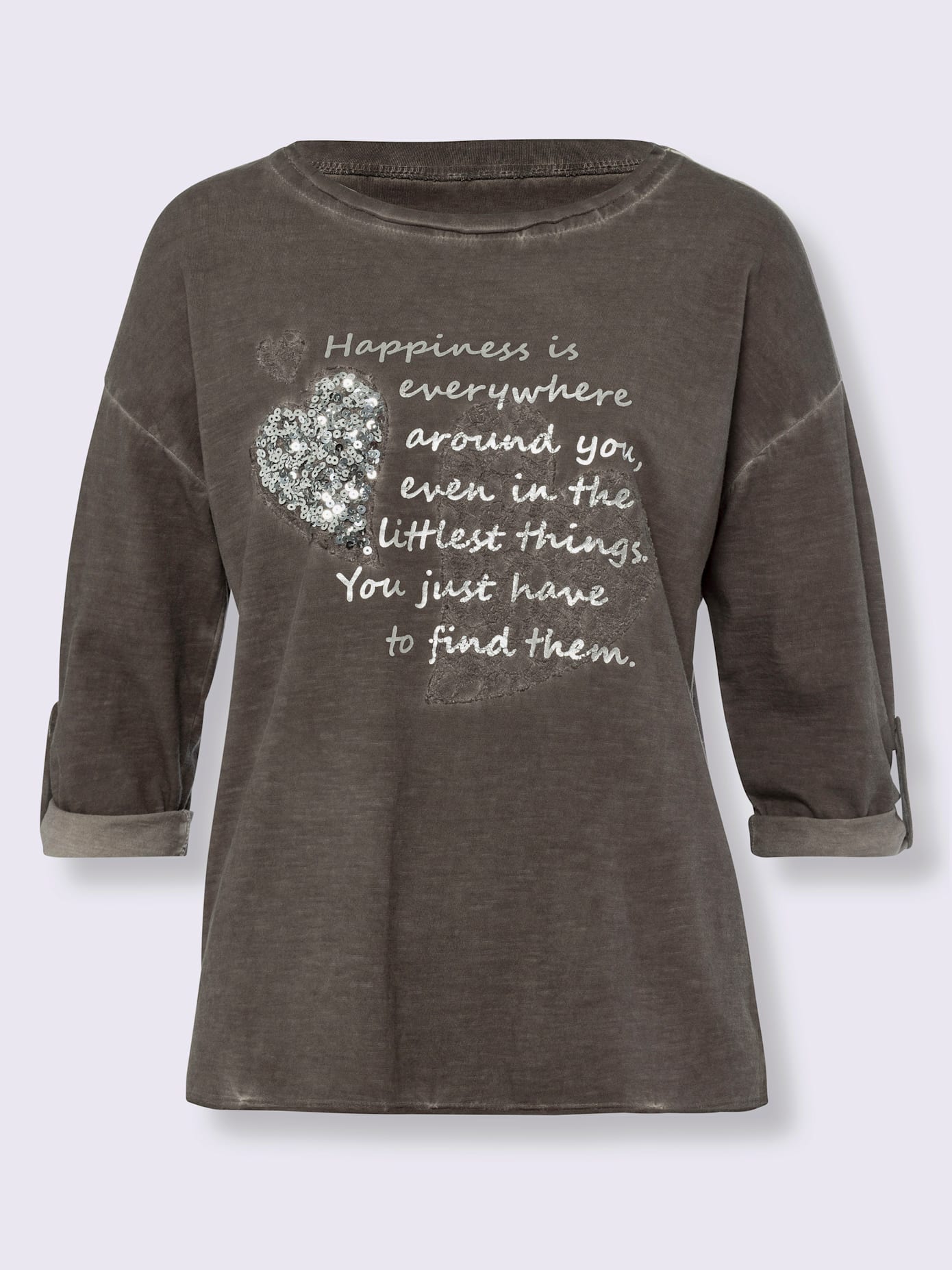 T-shirt effet délavé