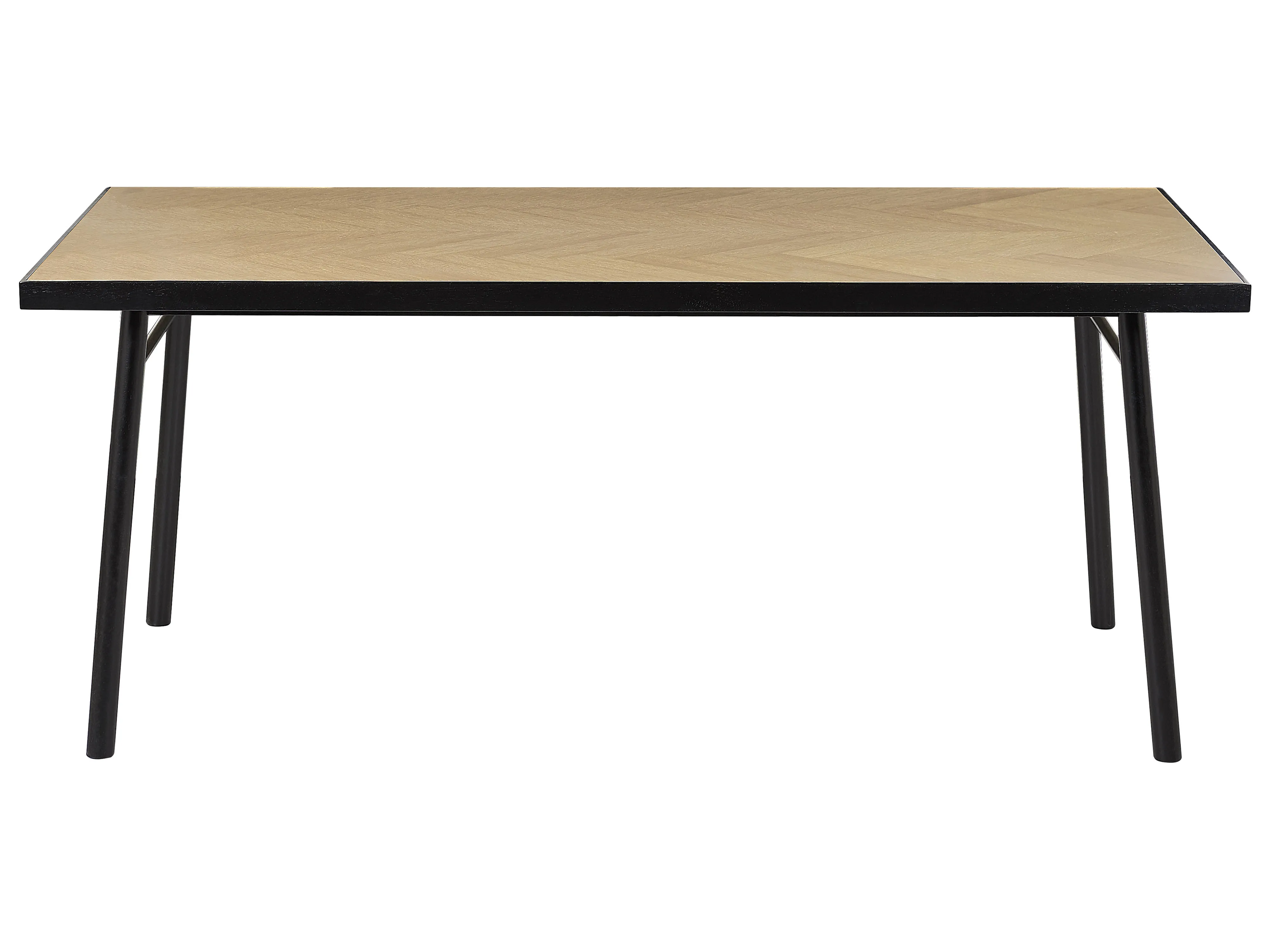 Eettafel IVORIE Licht essenhout 90 cm 180 cm
