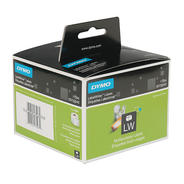 Rouleau de 1000 étiquettes multi-usages format 57 x 32 LabelWriter