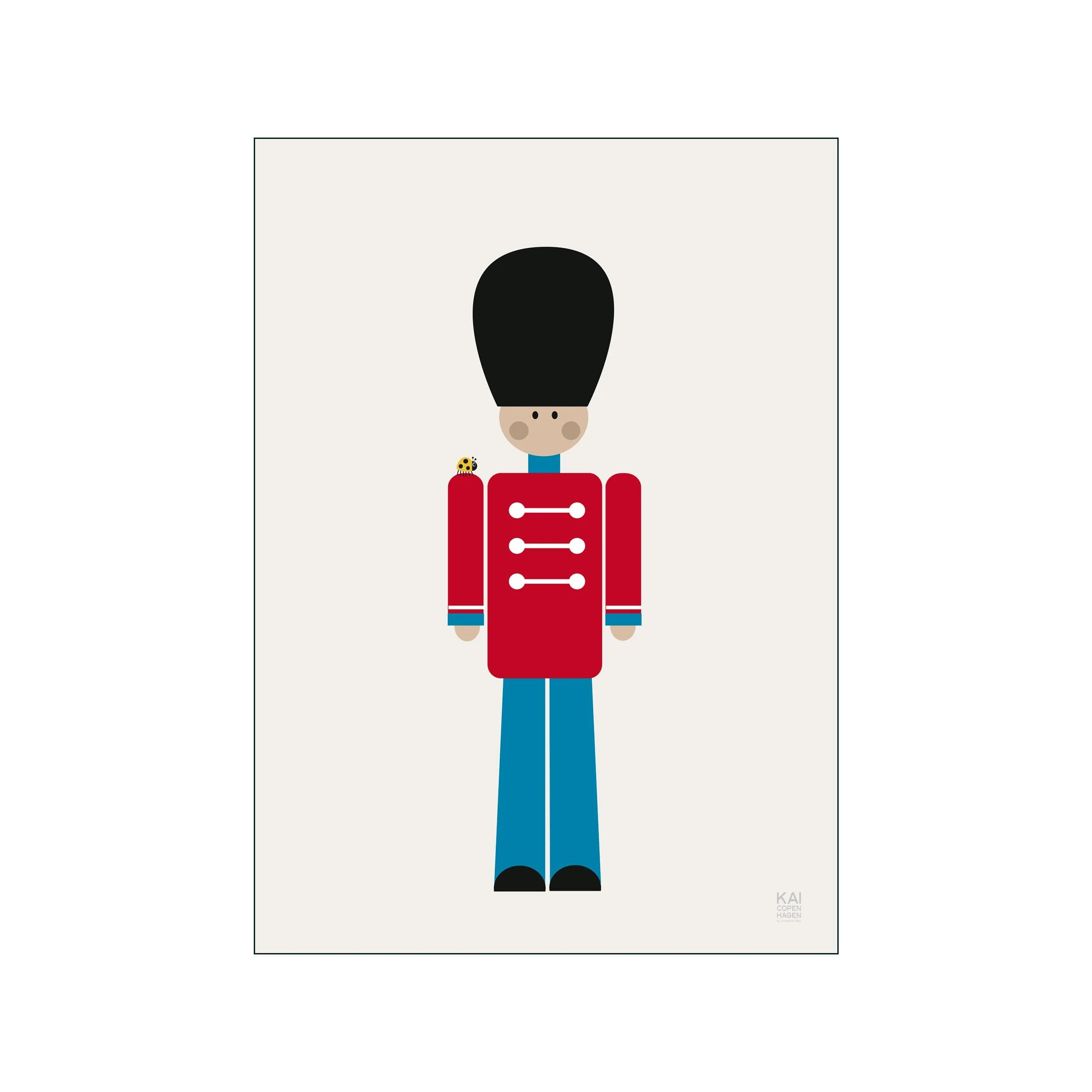 Poster & Frame  KAI Copenhagen Soldier plakat