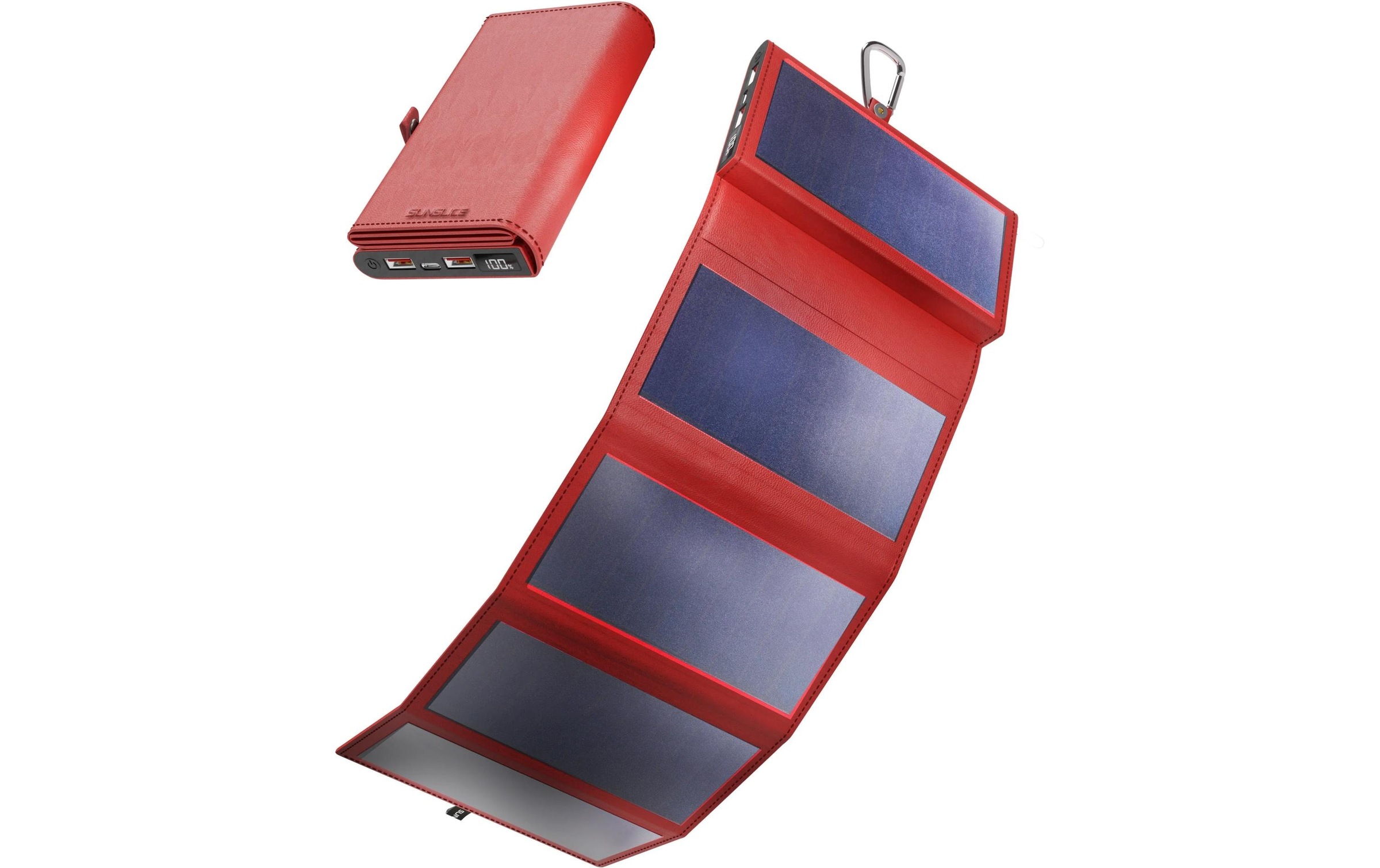 Powerbank »SunSlice Electron 8W Sol – 10000 mAh«