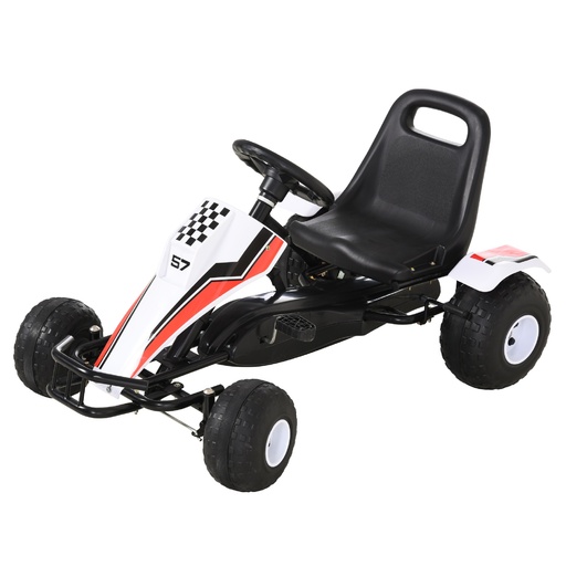 Carrinho de pedal infantil Homcom 341-036
