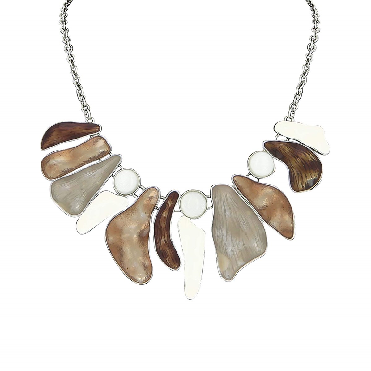 Collier Zouka marron