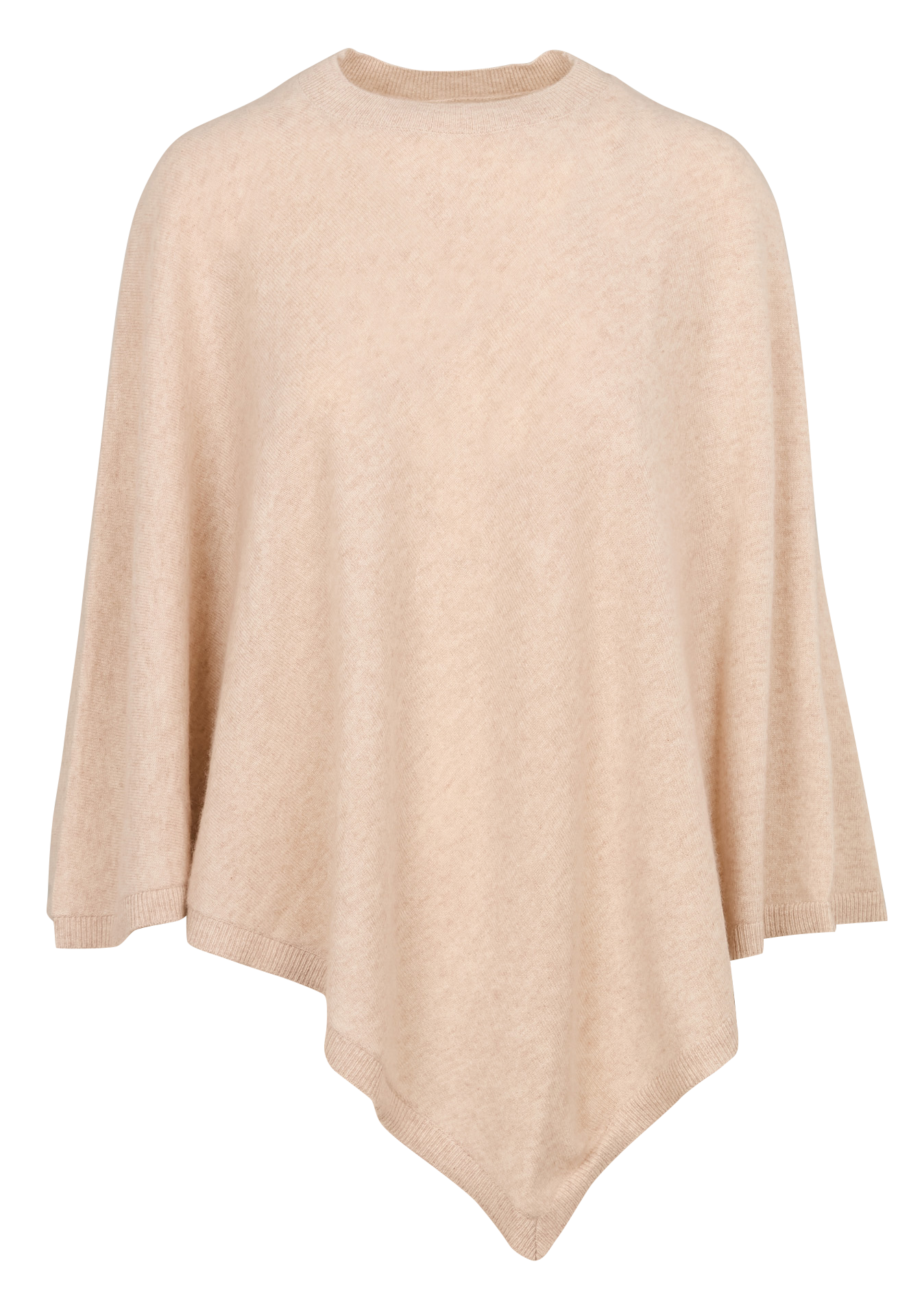 PRESTONY - Poncho en cachemire | Beige