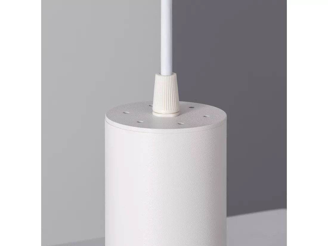 Suspension Métal Quartz Blanc