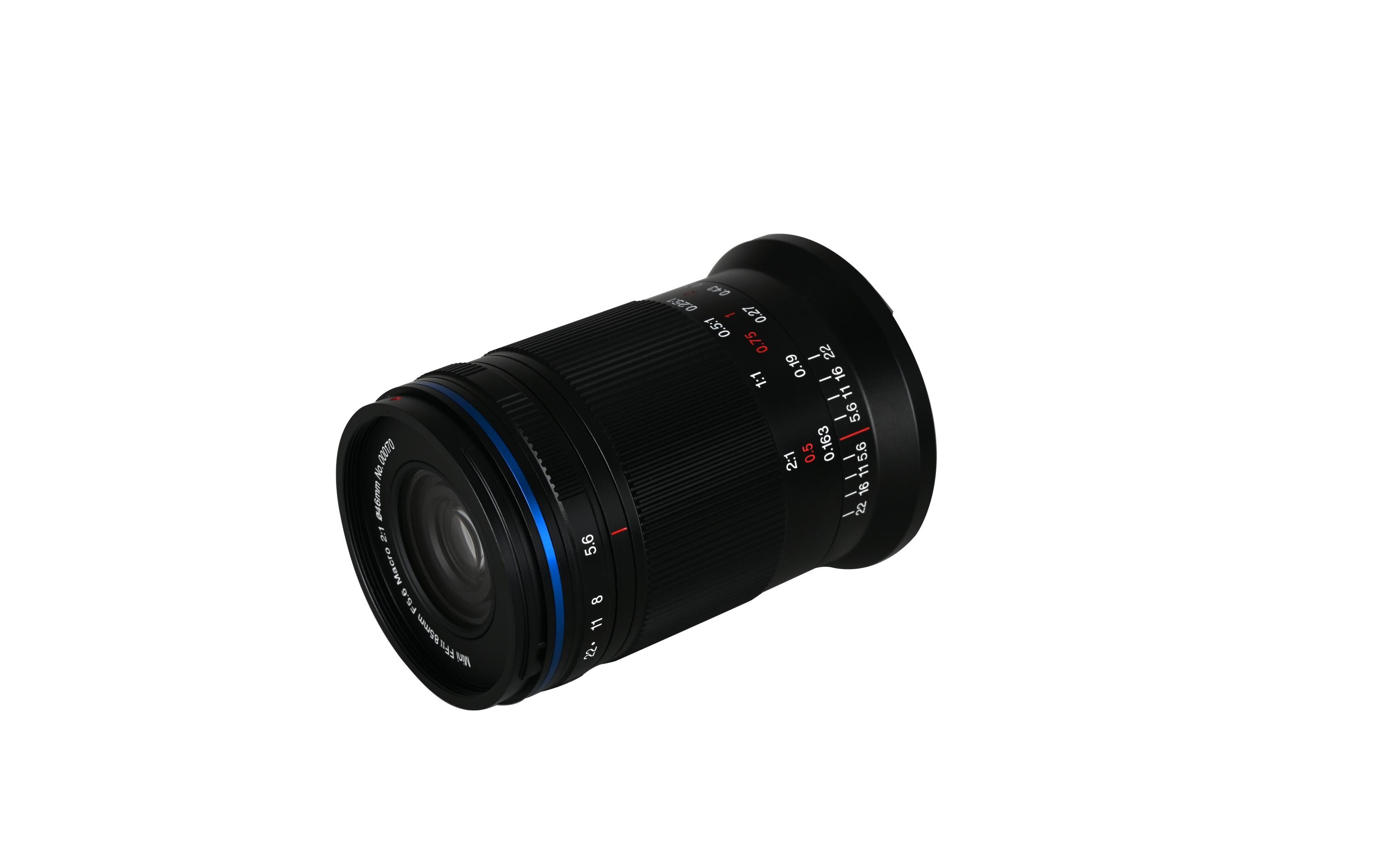 Festbrennweite 85 mm F/5.6 2X APO – Sony E-Mount<br>Leichtes Makroobjektiv für Vollformat Kameras