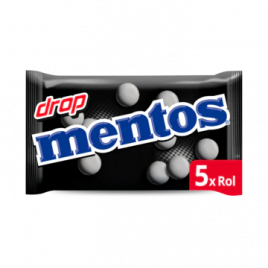 Mentos Drop dragees kauwgom 5-pack