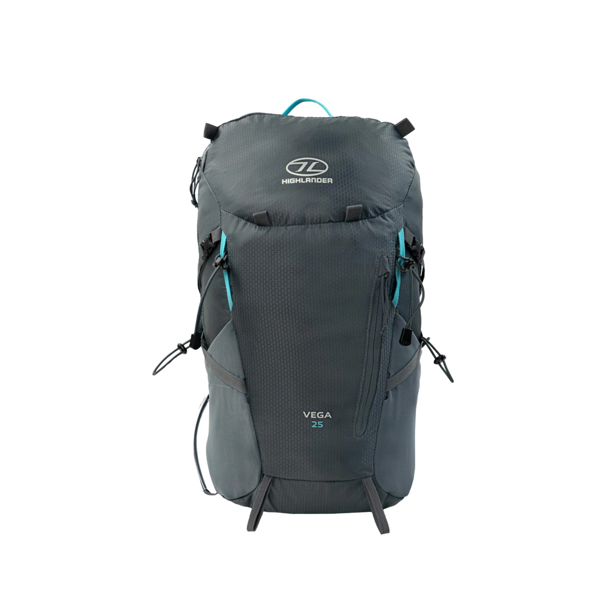 Highlander vega 25l dames rugzak - grey