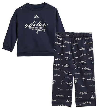 adidas Performance Sweats?t - I Bluv Jogger - Navy/Hvid