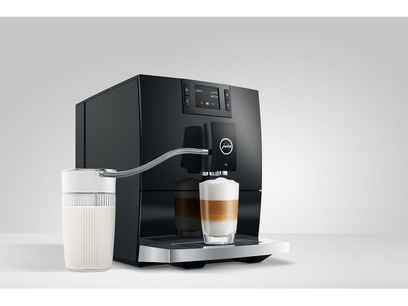 JURA Kaffeevollautomat C8 Piano Black (SA) Vollautomat für eine grosse Auswahl an Kaffee- und Milchspezialitäten