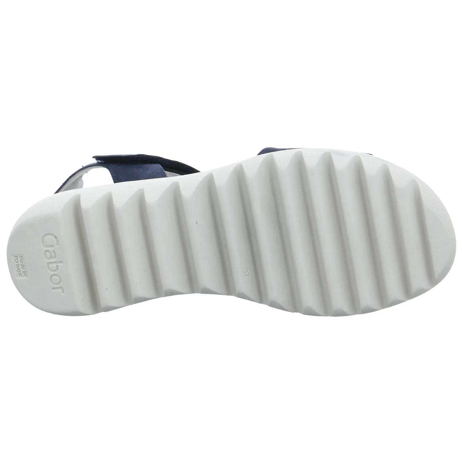 GABOR Sandalette Blau Leder