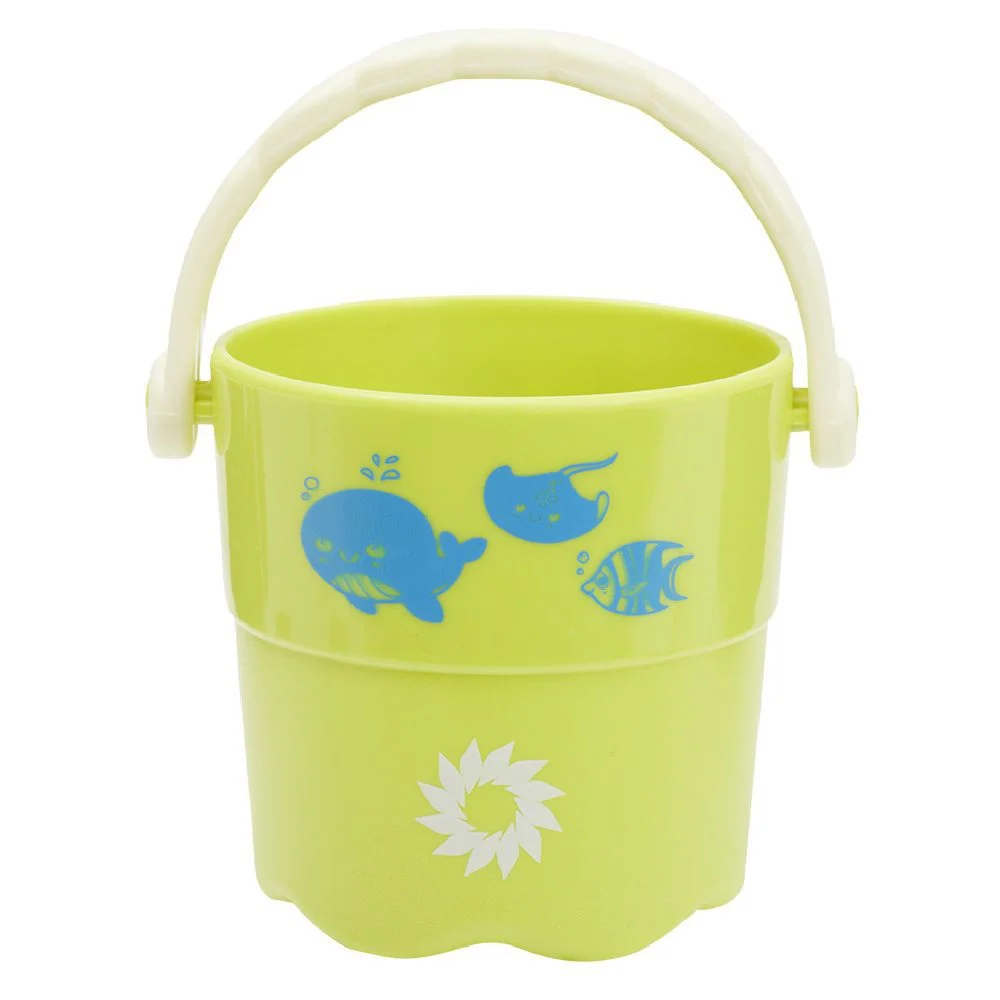 Seau de plage Funky motif animaux de la mer x3 - Ø7xH7cm