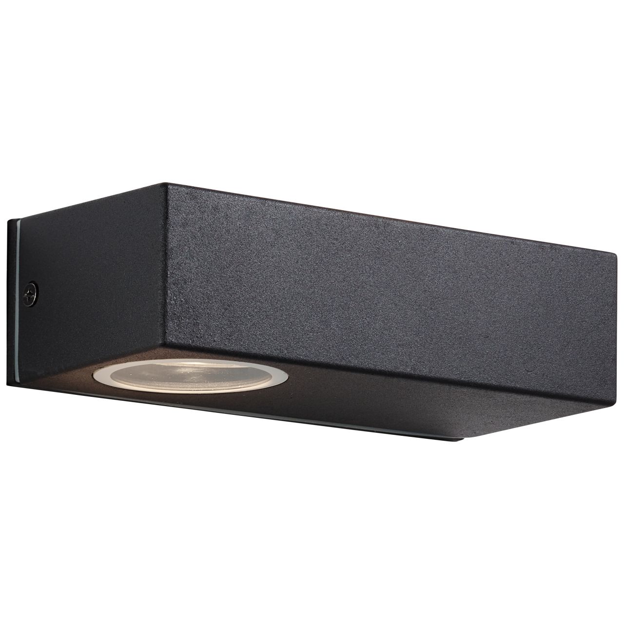BRILLIANT Lampe Abbot LED Außenwandleuchte anthrazit | 2x 5W LED integriert, 800lm, 3000K | IP-Schutzart: 44 - spritzwassergeschützt | Lichtauslass nach oben und unten