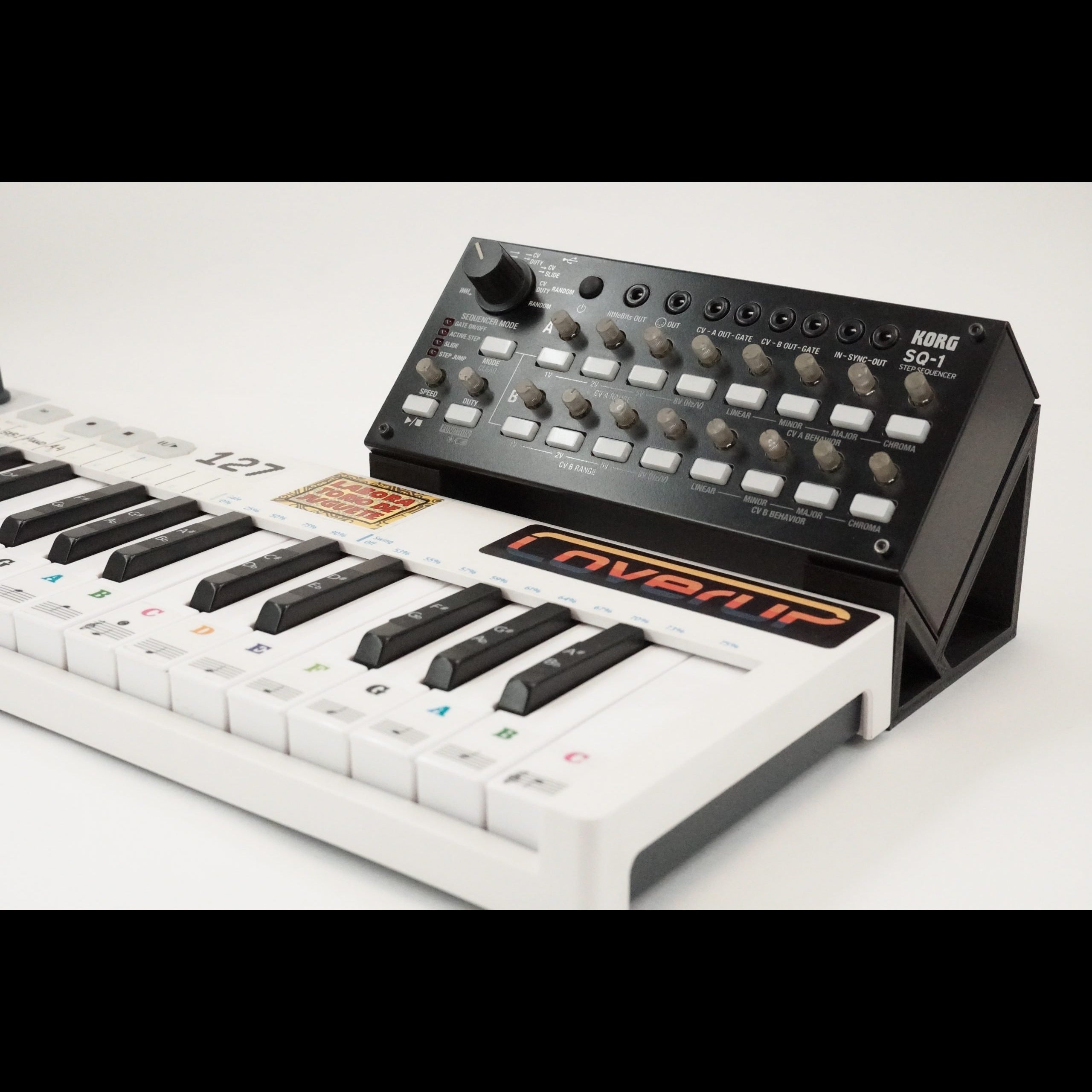 Coverup desktop statief voor Korg SQ1