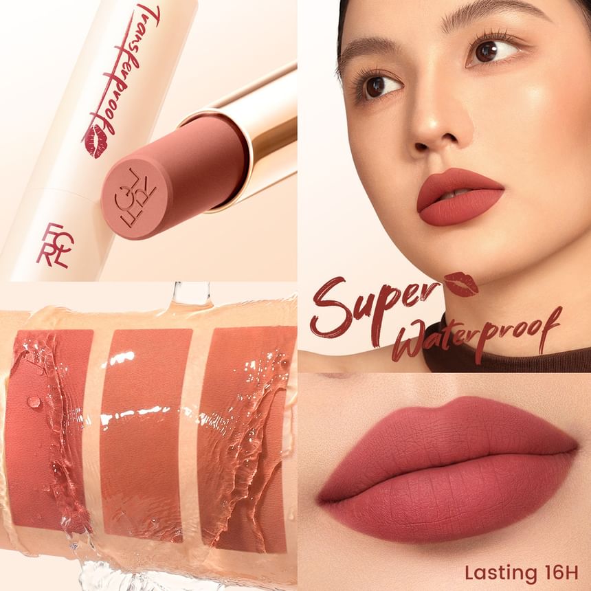 FOCALLURE - Transferproof matte lippenstift - 4 kleuren