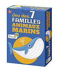 ANIMAUX MARINS JEU DES 7 FAMILLES