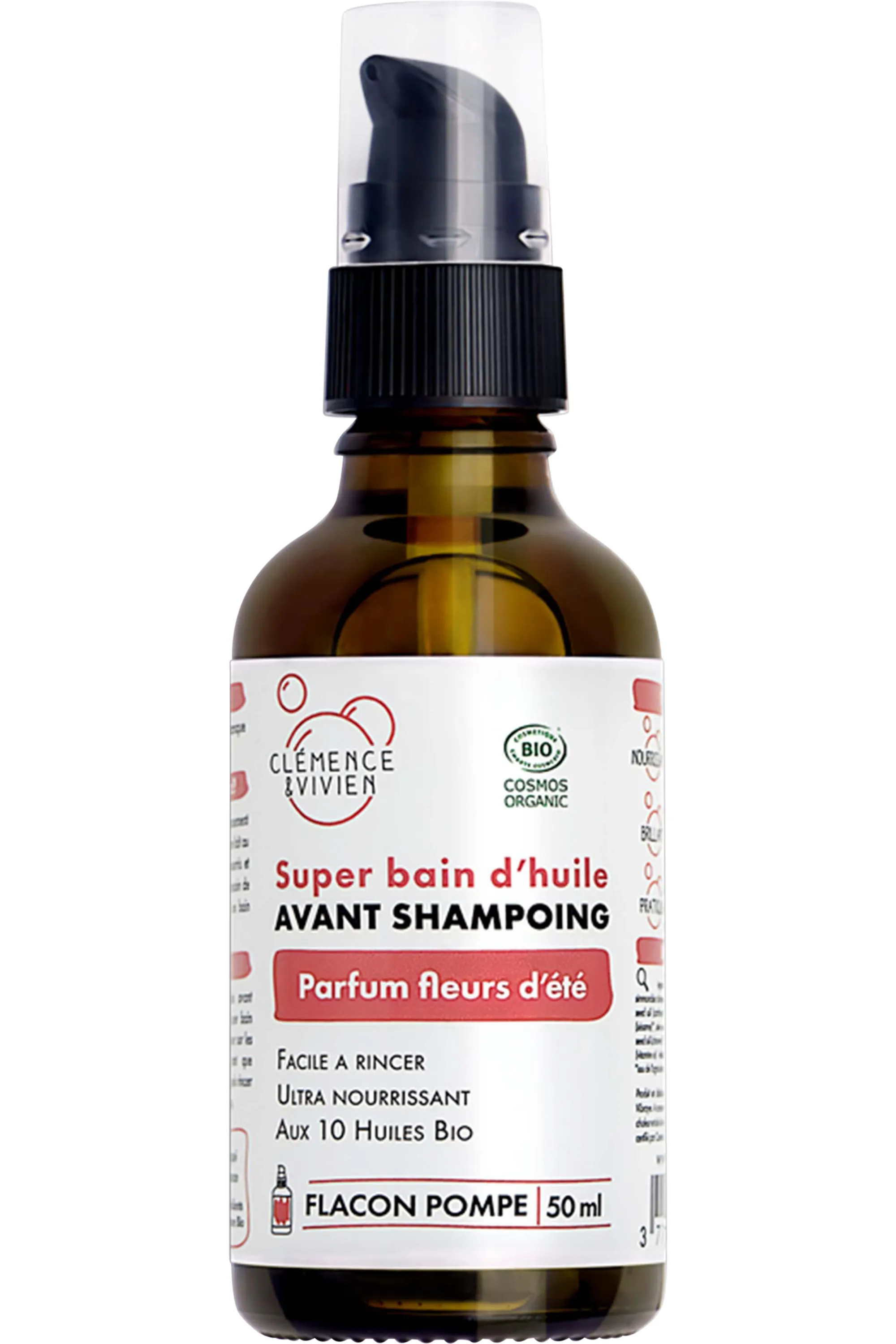 Clémence et Vivien Super bain d’huile avant-shampoing-50 ml
