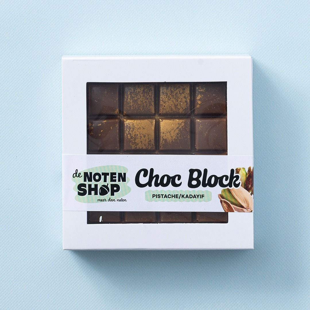 Choc block pistache/kadayif 100 gram