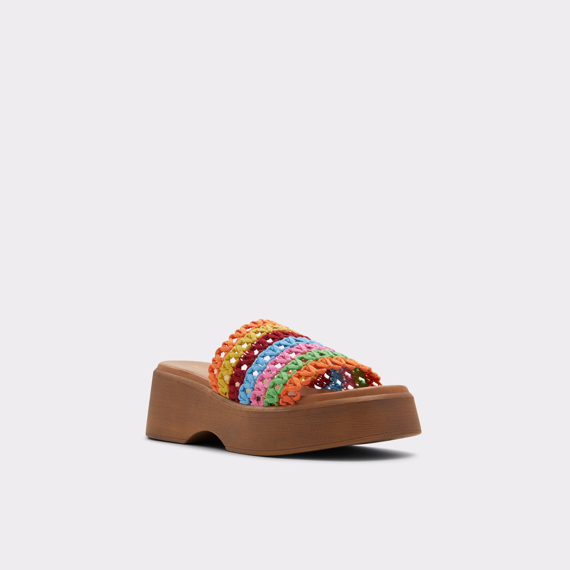 Yassu Bright Multi Women Platform sandals