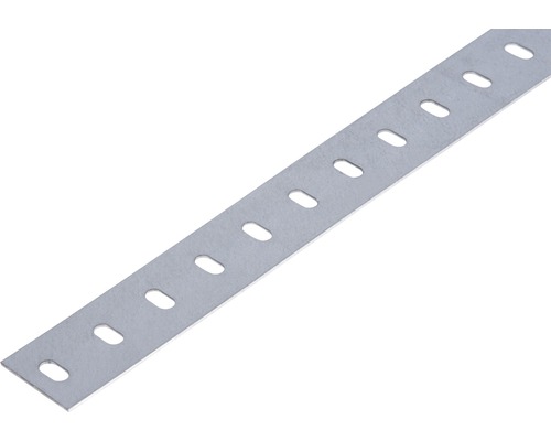 Conceptor vlakke staaf, geperforeerd, verzinkt, 35x1 mm, 1 m