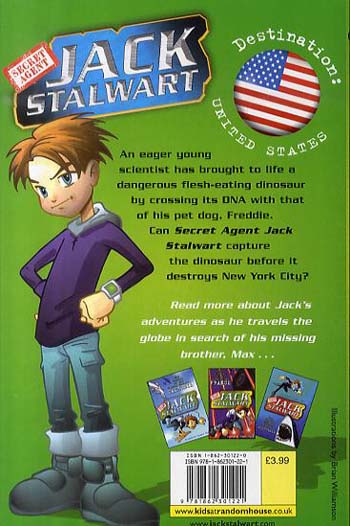 Jack Stalwart: The Escape of the Deadly Dinosaur: USA: Book 1 - Jack Stalwart (Paperback)