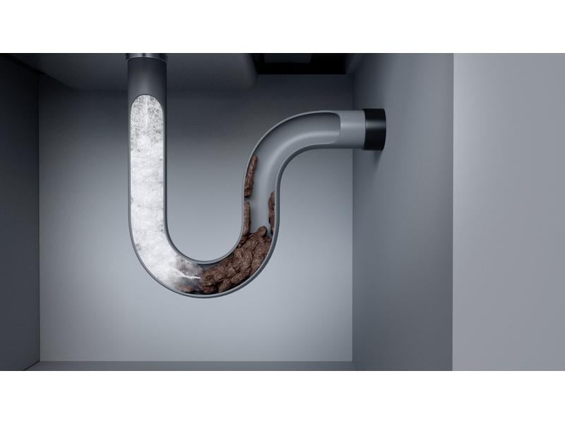 Drainfree Abflussreiniger Drainfree Pure 100 1 kg Natürliches Reinigungsmittel gegen Verstopfungen im Abflussrohr