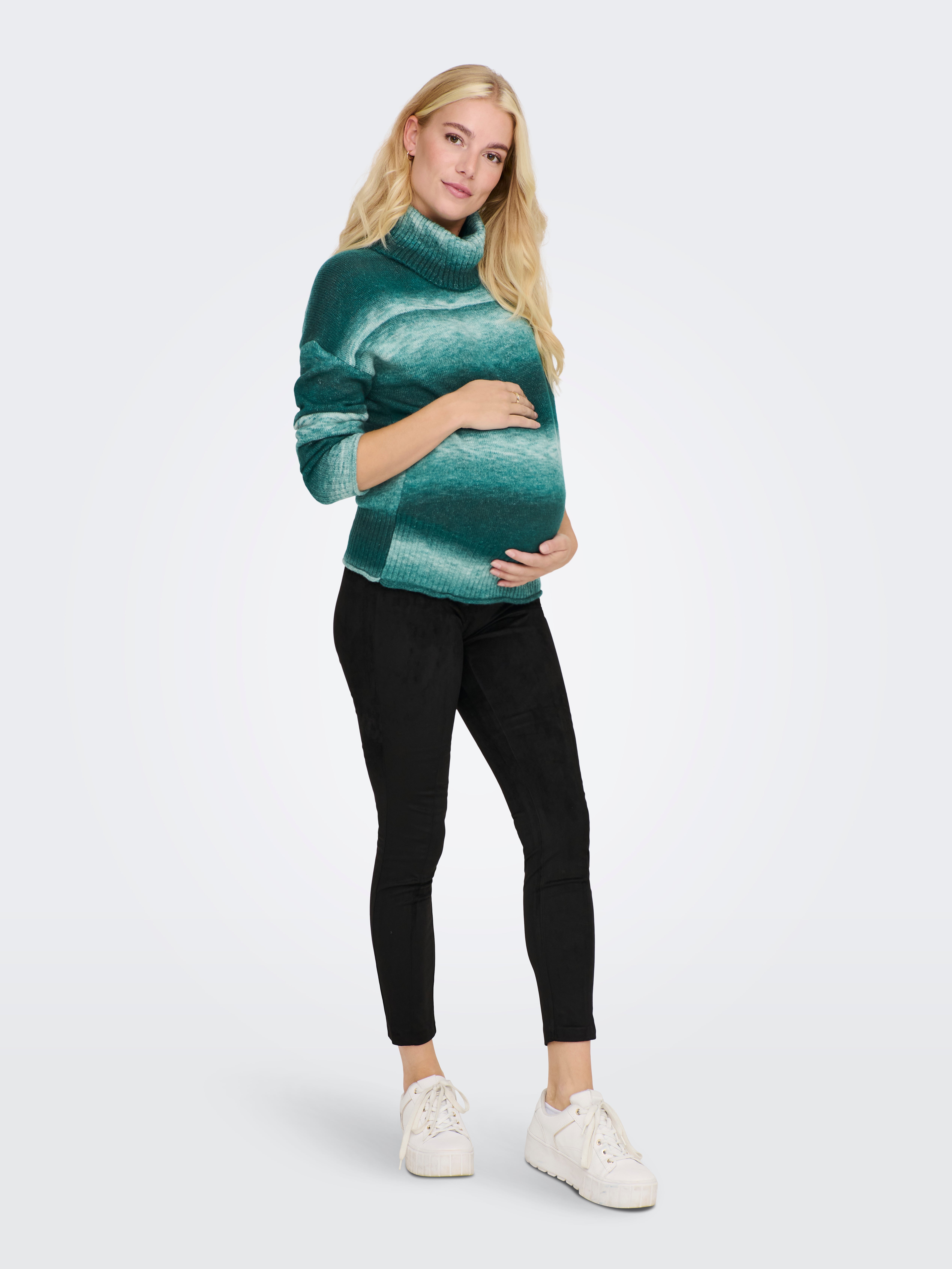 OLMRAIN Strickpullover Deep Teal