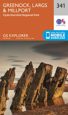 Greenock, Largs and Millport - OS Explorer Map 341 (Sheet map, folded)