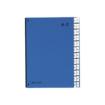 Pagna - Trieur alphabétique 24 positions - bleu